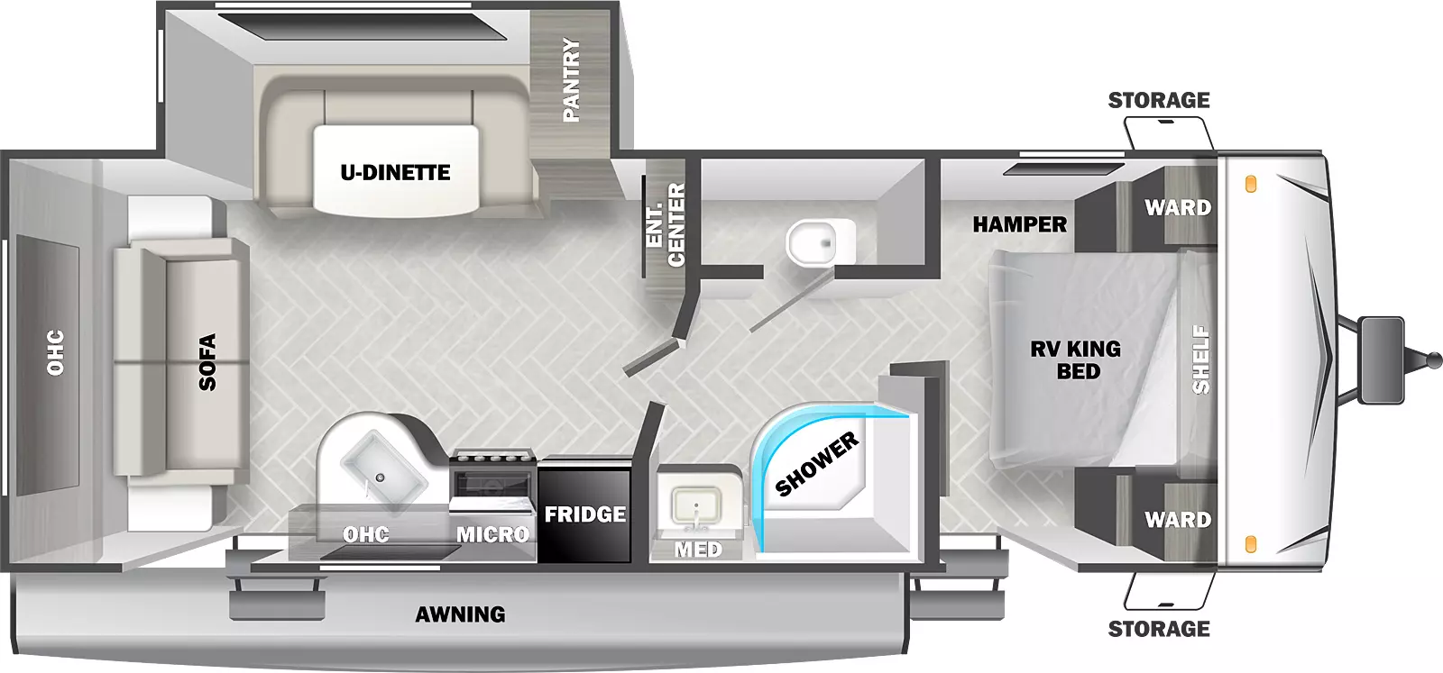 Evo Southwest T2460 Floorplan